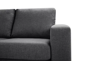 Crazy 7-seters Vendbar L-formet XX-Large Hjørnesofa i Stoff - Mørkegrå - Møbler - Sofaer - Hjørnesofa