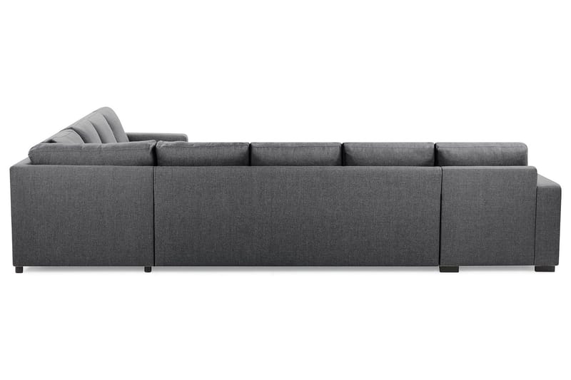 Crazy 7-seters Vendbar L-formet XX-Large Hjørnesofa i Stoff - Mørkegrå - Møbler - Sofaer - Hjørnesofa