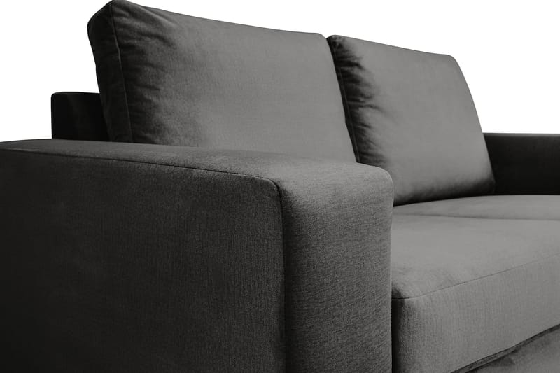 Crazy Fløyelssofa 2-seter - Mørkegrå - 2 seter sofa
