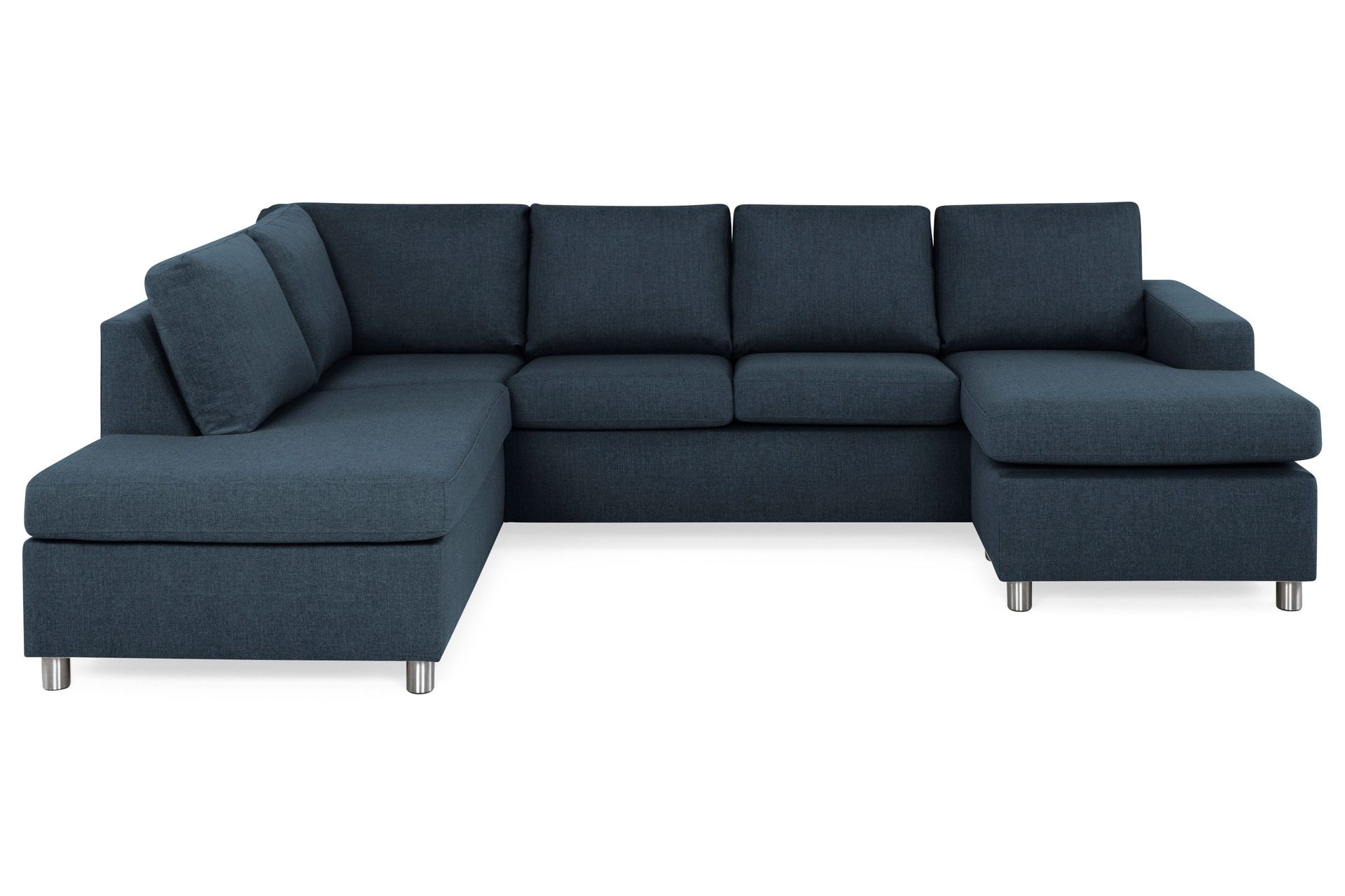 Crazy U-sofa Large Divan Høyre - Mørkeblå