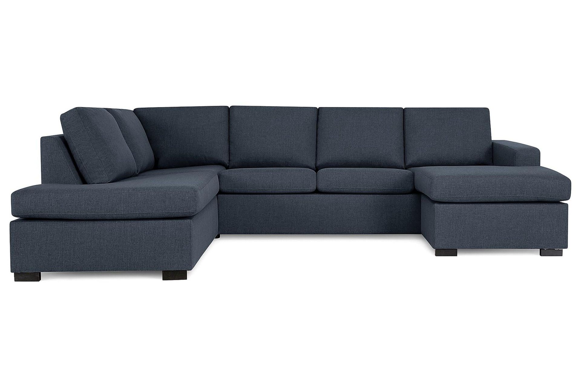 Crazy U-sofa Large Divan Høyre - Mørkeblå