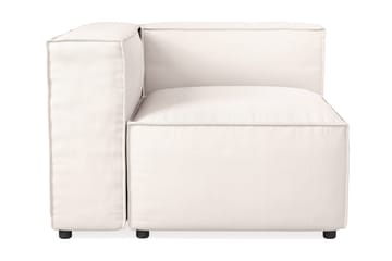 Cubo 2-seters Venstremodul i Stoff 120 cm bred - Lys beige - Møbler - Sofaer - 2 seter sofa