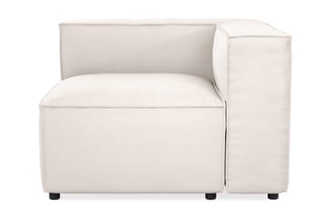 Cubo 2-seters Venstremodul i Stoff 120 cm bred - Lys beige - Møbler - Sofaer - 2 seter sofa