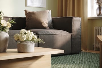 Cubo 4-seters Dyp Modulsofa i Stoff - Grå - Møbler - Sofaer - Sofa 3 seter