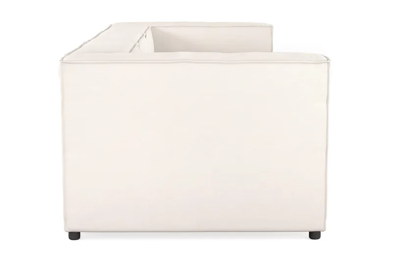 Cubo 4-seters Dyp Modulsofa i Stoff - Hvit - Møbler - Sofaer - Sofa 3 seter