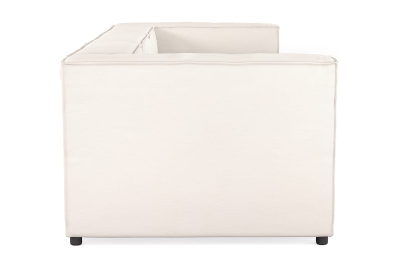 Cubo 4-seters Dyp Modulsofa i Stoff - Hvit - Møbler - Sofaer - Sofa 3 seter