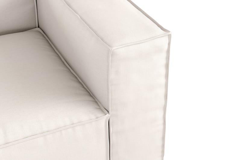 Cubo 4-seters Dyp Modulsofa i Stoff - Hvit - Møbler - Sofaer - Sofa 3 seter