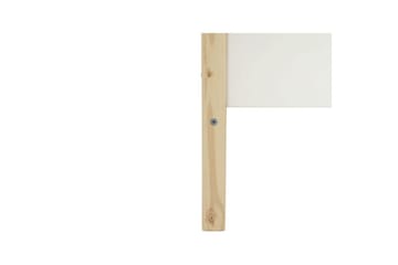 Dagbed uten rygg Loft24 Sovesofa Square Line Hvit,Natur - Møbler - Senger - Gjesteseng & ekstraseng - Uttrekkbar seng