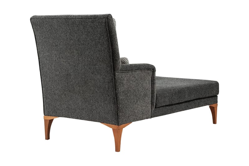 Biforco Dagseng med Rygg - Antrasitt/Natur - Møbler - Sofaer - Dagsenger