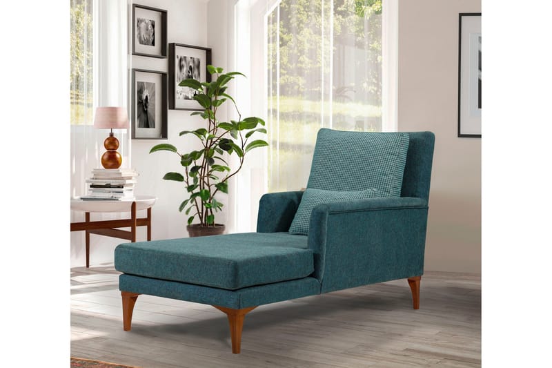 Biforco Dagseng med Rygg - Turkis/Natur - Møbler - Sofaer - Dagsenger