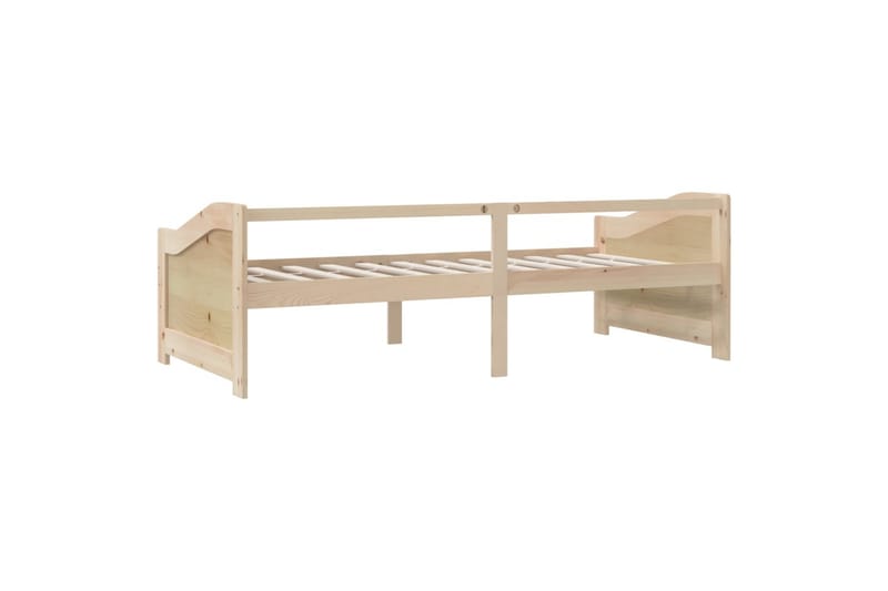 Dagseng 3 seter heltre furu 90x200 cm - Brun - Møbler - Sofaer - Dagsenger