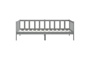 Dagseng grå heltre furu 90x200 cm - Grå - Møbler - Sofaer - Dagsenger