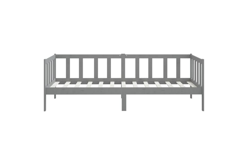 Dagseng grå heltre furu 90x200 cm - Grå - Møbler - Sofaer - Dagsenger
