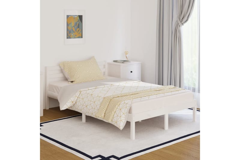 Dagseng heltre furu 120x200 cm hvit - Hvit - Møbler - Sofaer - Dagsenger