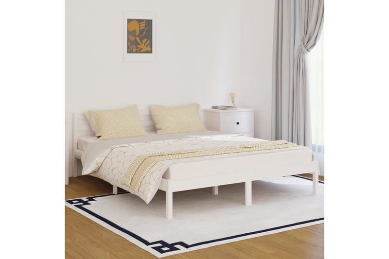 Dagseng heltre furu 160x200 cm hvit - Hvit - Møbler - Sofaer - Dagsenger