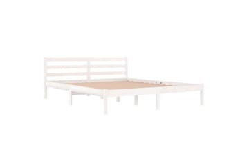 Dagseng heltre furu 160x200 cm hvit - Hvit - Møbler - Sofaer - Dagsenger