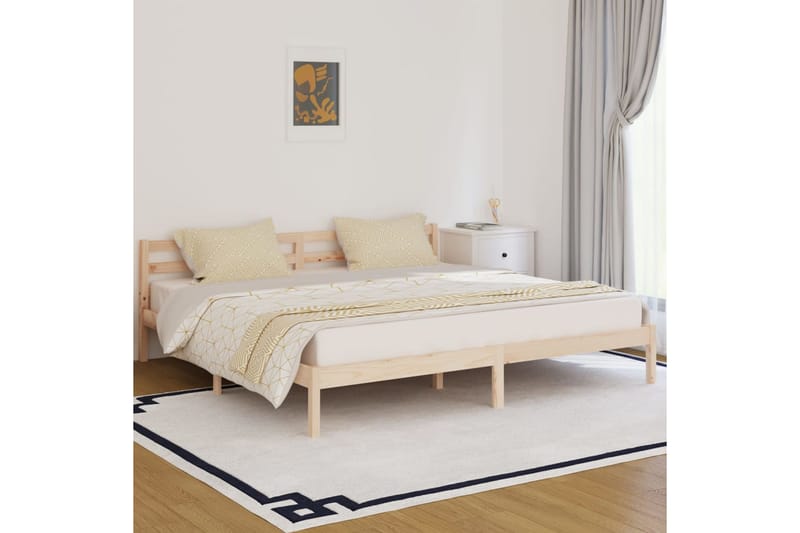 Dagseng heltre furu 200x200 cm - Brun - Møbler - Sofaer - Dagsenger