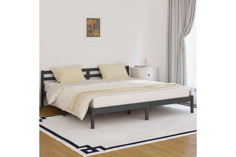 Dagseng heltre furu 200x200 cm grå - Grå - Møbler - Sofaer - Dagsenger