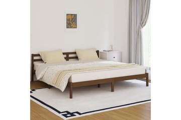 Dagseng heltre furu 200x200 cm honningbrun - Brun - Møbler - Sofaer - Dagsenger