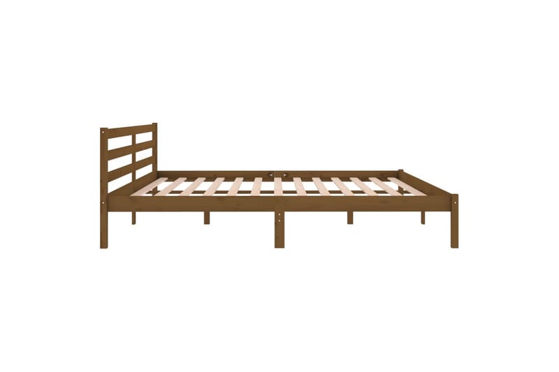 Dagseng heltre furu 200x200 cm honningbrun - Brun - Møbler - Sofaer - Dagsenger