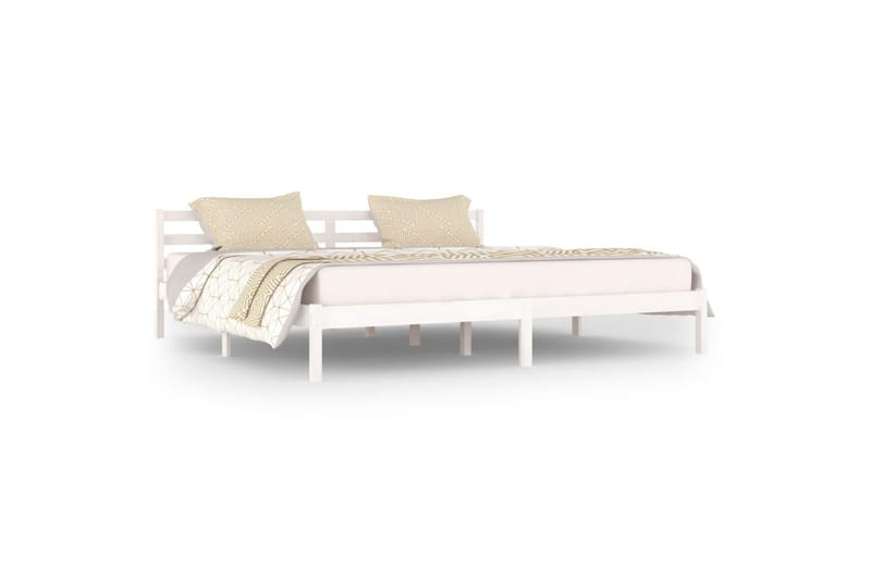 Dagseng heltre furu 200x200 cm hvit - Hvit - Møbler - Sofaer - Dagsenger