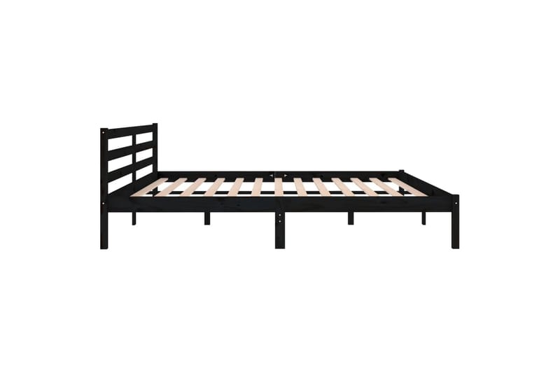 Dagseng heltre furu 200x200 cm svart - Svart - Møbler - Sofaer - Dagsenger