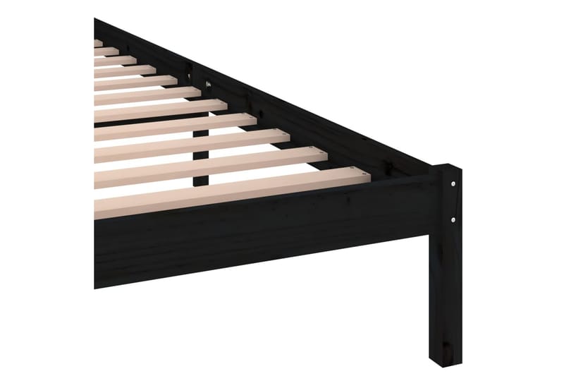 Dagseng heltre furu 200x200 cm svart - Svart - Møbler - Sofaer - Dagsenger