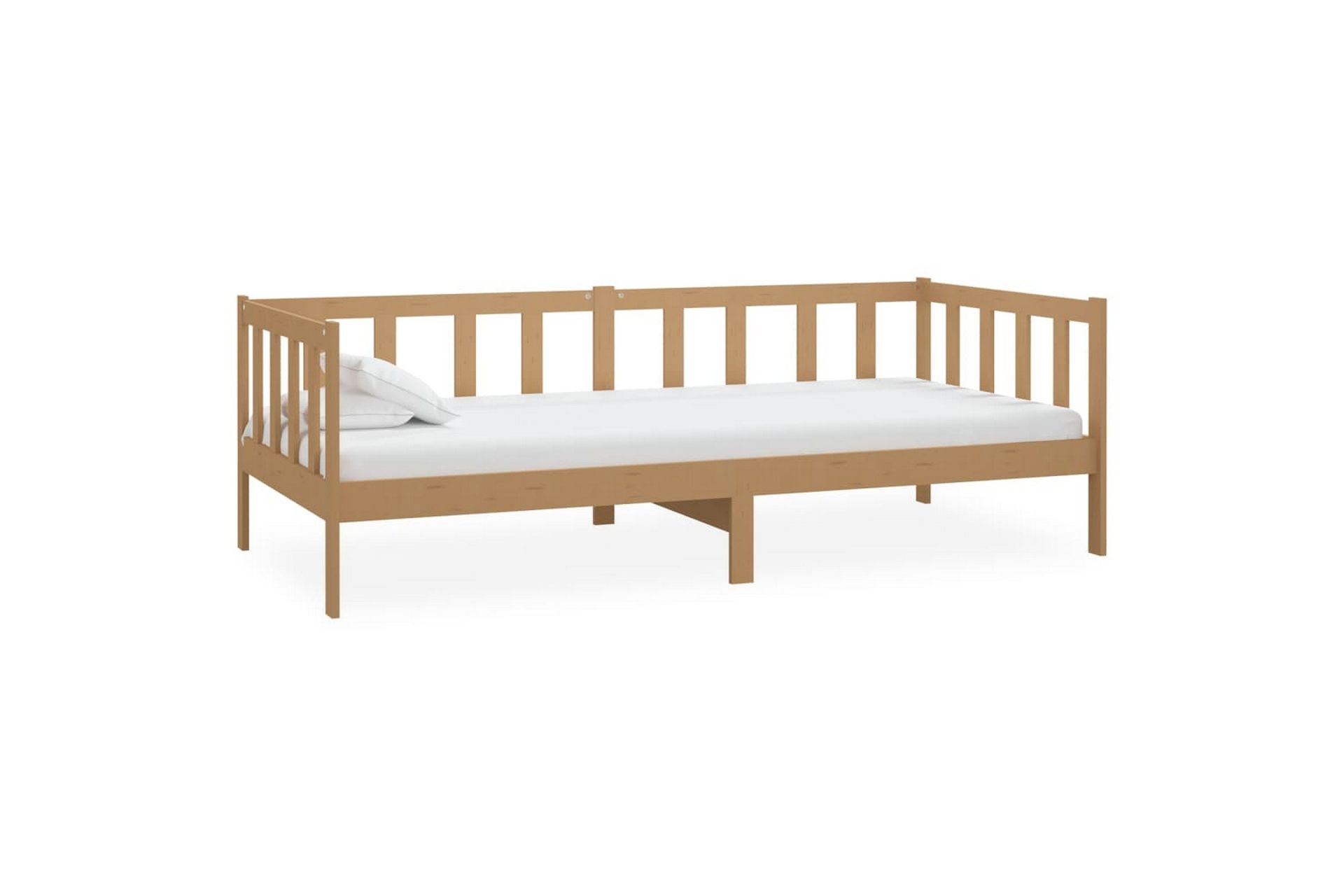 Dagseng honningbrun heltre furu 90x200 cm - Brun - Møbler - Sofaer - Dagsenger