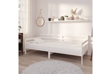 Dagseng hvit heltre furu 90x200 cm - Hvit - Møbler - Sofaer - Dagsenger