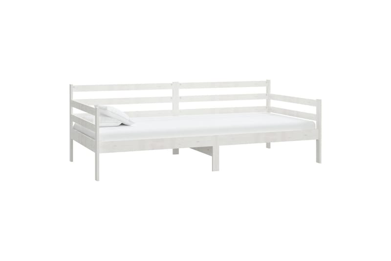 Dagseng hvit heltre furu 90x200 cm - Hvit - Møbler - Sofaer - Dagsenger