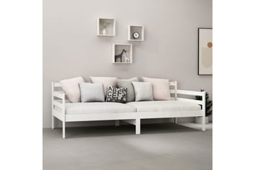 Dagseng hvit heltre furu 90x200 cm - Hvit - Møbler - Sofaer - Dagsenger