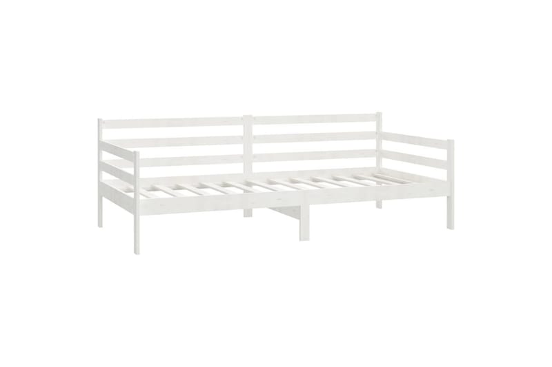 Dagseng hvit heltre furu 90x200 cm - Hvit - Møbler - Sofaer - Dagsenger
