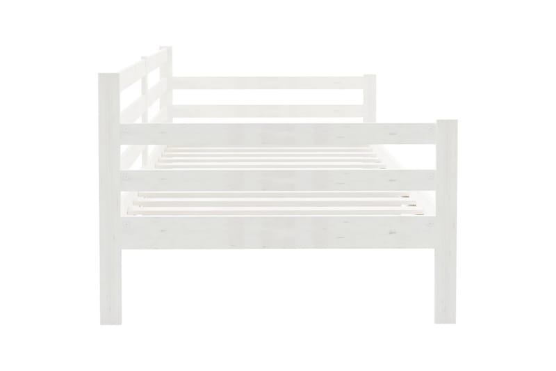 Dagseng hvit heltre furu 90x200 cm - Hvit - Møbler - Sofaer - Dagsenger