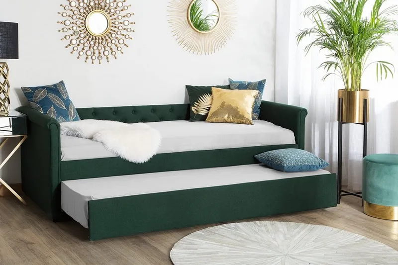 Libourne Dagseng 90 / 200 cm - Grønn - Møbler - Sofaer - Dagsenger