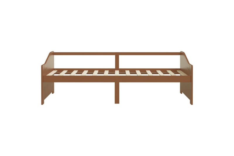 Sengeramme 3 seter heltre furu 90x200 cm honningbrun - Brun - Møbler - Sofaer - Dagsenger