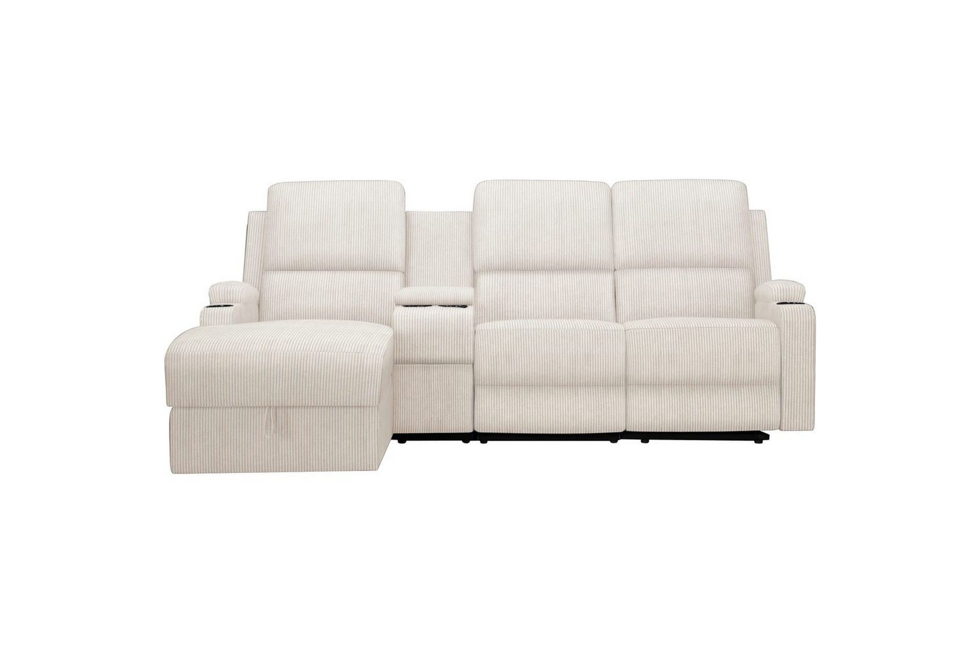 Dallas Reclinersofa 3-seter - Hvit