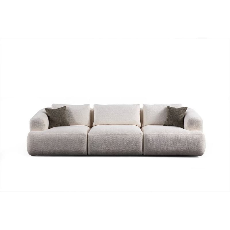 Dashwood 3-seters sofa, Hvit