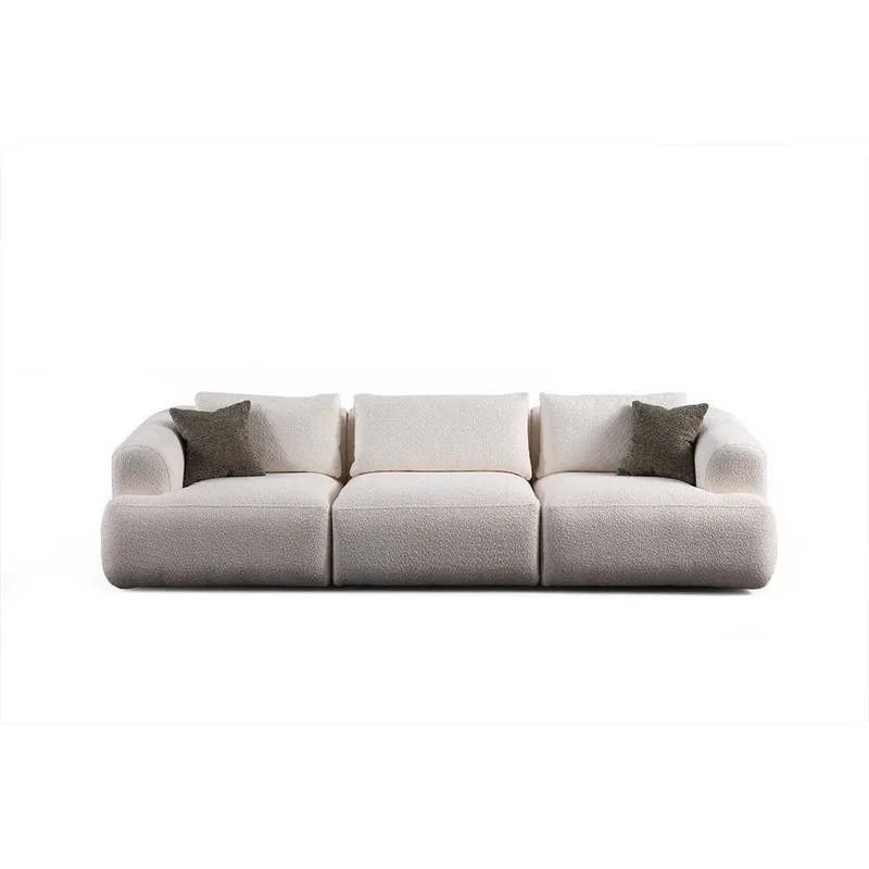 Dashwood 3-seters sofa, Hvit