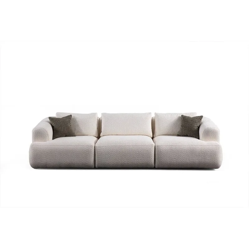 Dashwood 3-seters sofa, Hvit