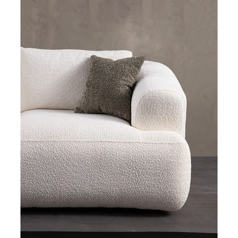 Dashwood 4-seters Hjørnesofa - Kremhvit - Møbler - Sofaer - Hjørnesofa