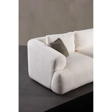 Dashwood 5-seters Hjørnesofa - Kremhvit - Møbler - Sofaer - Hjørnesofa