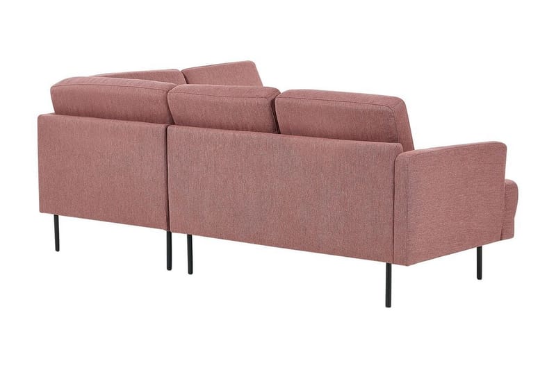 Deajna Hjørnesofa 4-seter - Rosa/Brun/Svart - Møbler - Sofaer - Hjørnesofa