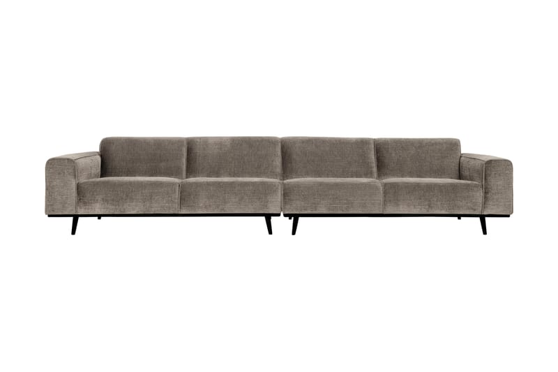 Deansh 4-seters Sofa XL - Mørkebeige - 4 seter sofa
