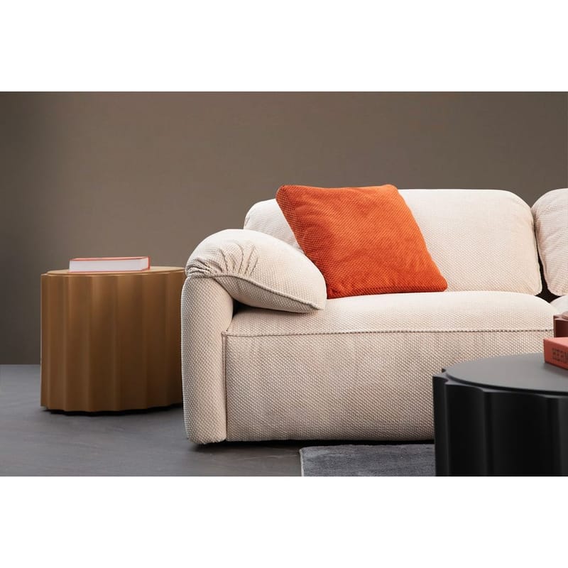 Derebasi 6-seters Hjørnesofa Två Hörn - Kremhvit - Møbler - Sofaer - Hjørnesofa