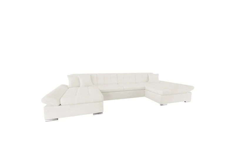 Dewitt Sofa Dobbeldivan 4-seter, Hvit