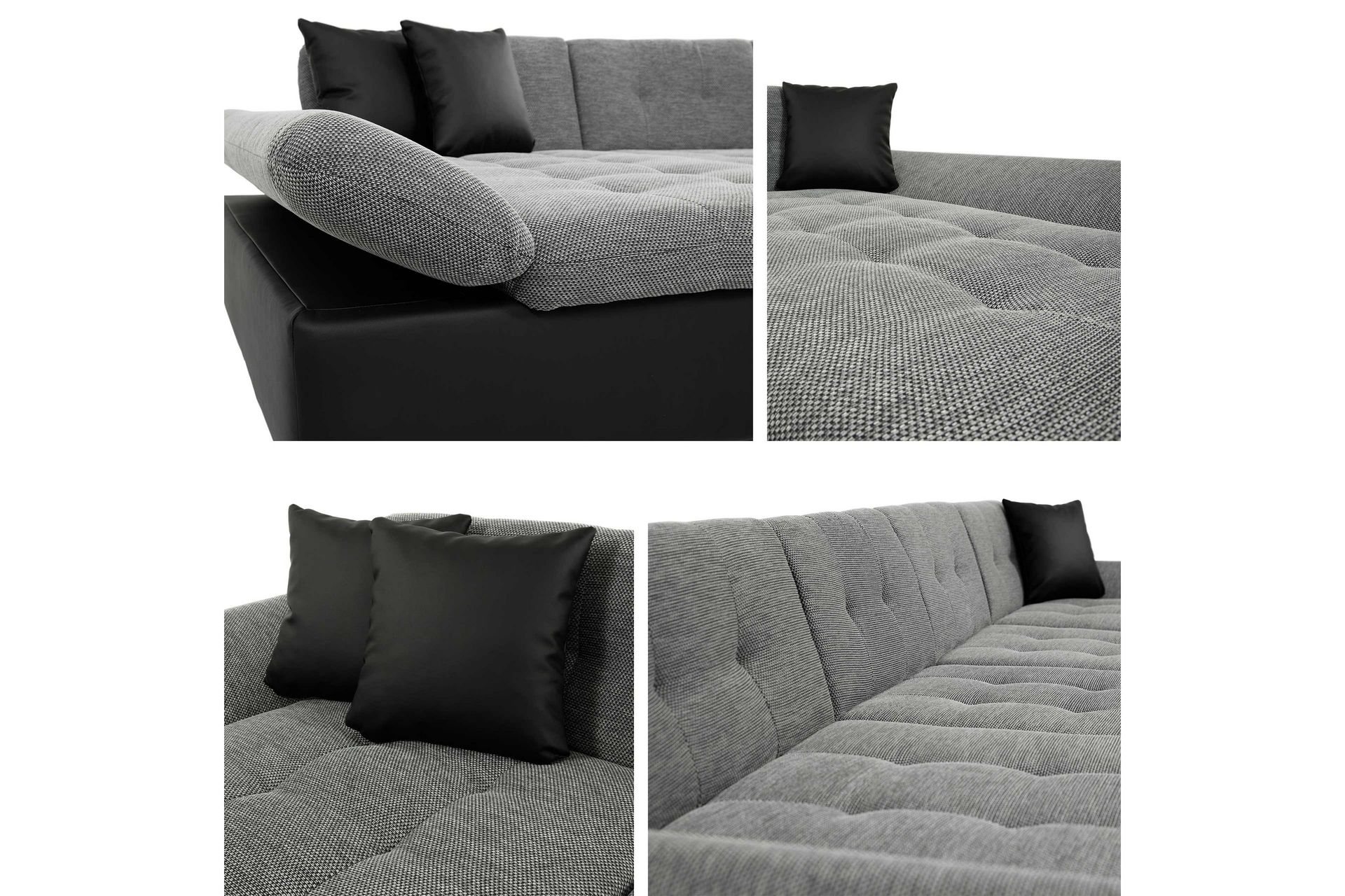 Dewitt Sovesofa med Dobbel Sjeselong 4-seter i Chenille - Oransje - Møbler - Sofaer - Sovesofaer