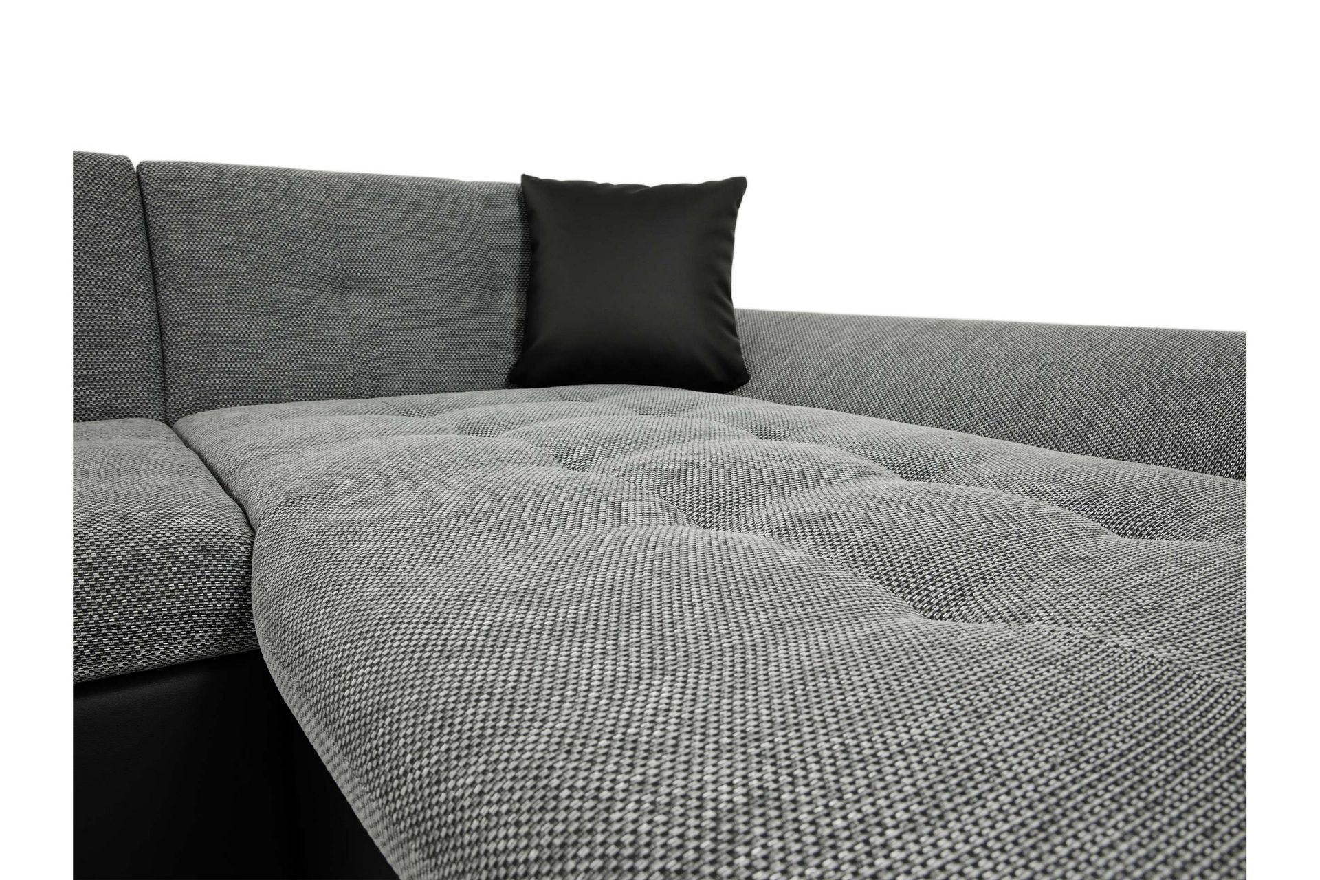 Dewitt Sovesofa med Dobbel Sjeselong 4-seter i Chenille - Oransje - Møbler - Sofaer - Sovesofaer