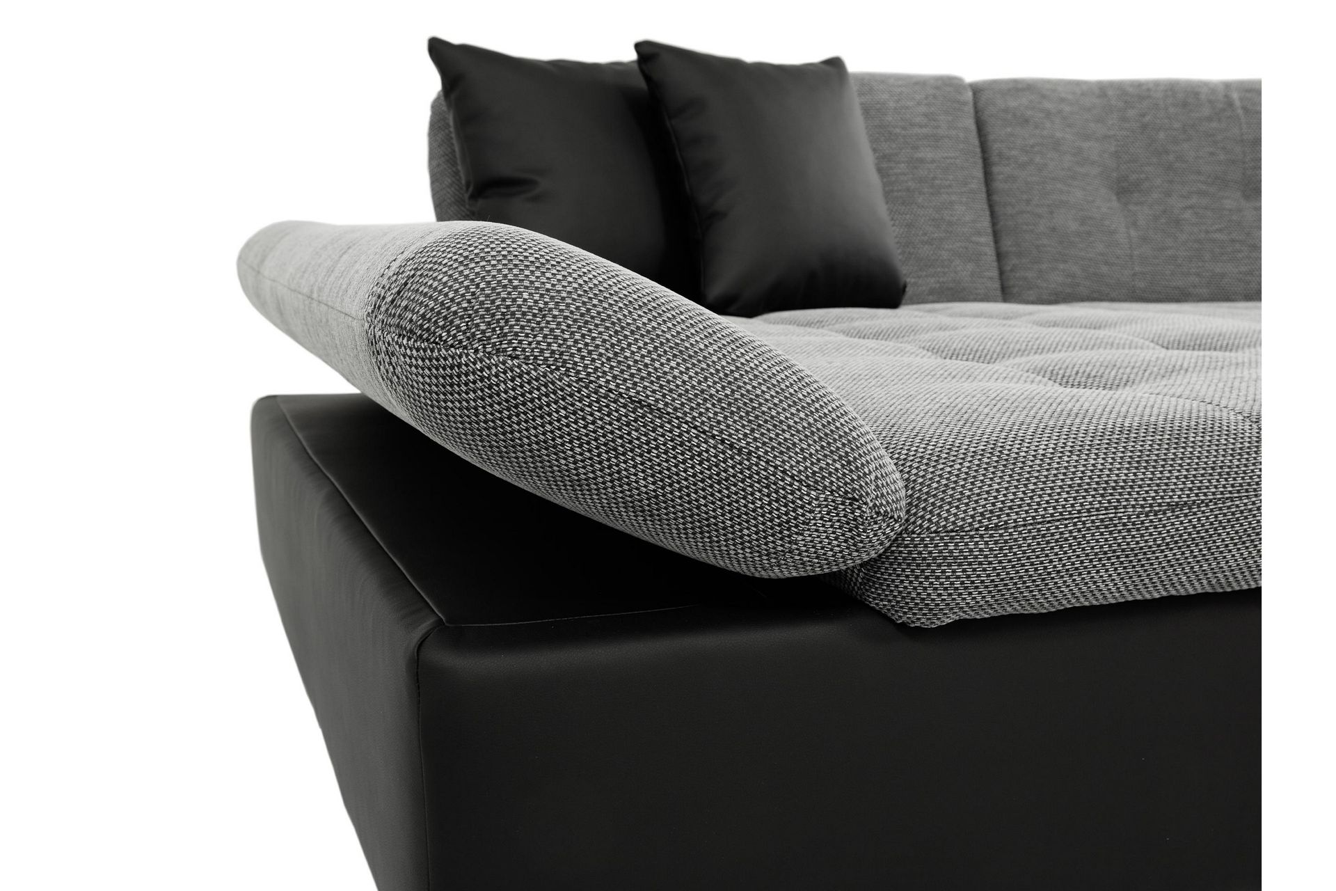 Dewitt Sovesofa med Dobbel Sjeselong 4-seter i Chenille - Oransje - Møbler - Sofaer - Sovesofaer