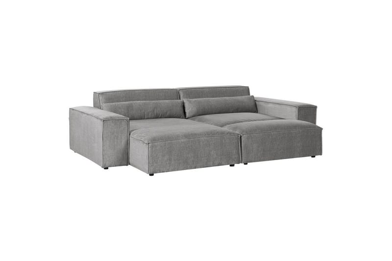 Divansoffa Grey Left-faced - Møbler - Sofaer - Sofa med sjeselong
