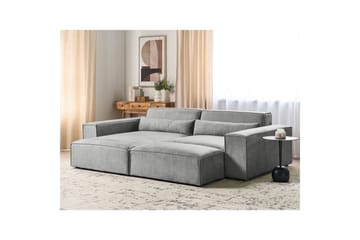Divansoffa Grey Left-faced - Møbler - Sofaer - Sofa med sjeselong